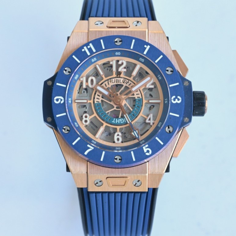 Hublot Big Bang 471.OL.7128.RX HB Factory Blue ceramic bezel Replica Watch - Best Quality Replica Watches UK Swiss Watch Brands 1:1 Replica Fake Watch