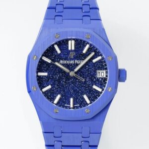 Audemars Piguet Royal Oak 15500 APS Factory Blue Ceramic Strap Replica Watch - Best Quality Replica Watches UK Swiss Watch Brands 1:1 Replica Fake Watch