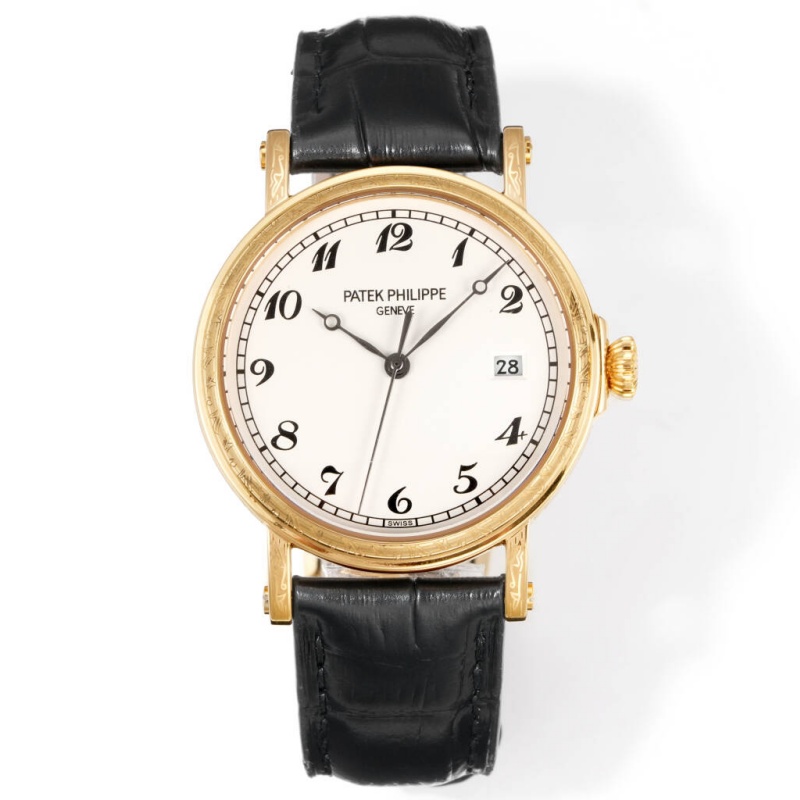 Patek Philippe Calatrava 5153J-011 GR Factory Date display Replica Watch - Best Quality Replica Watches UK Swiss Watch Brands 1:1 Replica Fake Watch