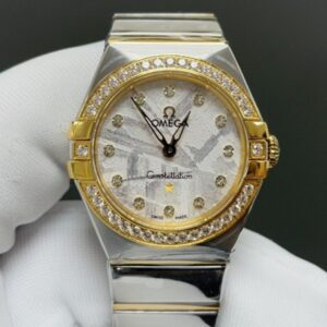 Omega Constellation 131.25.28.60.99.002 CLF Factory Diamond Replica Watch - Best Quality Replica Watches UK Swiss Watch Brands 1:1 Replica Fake Watch