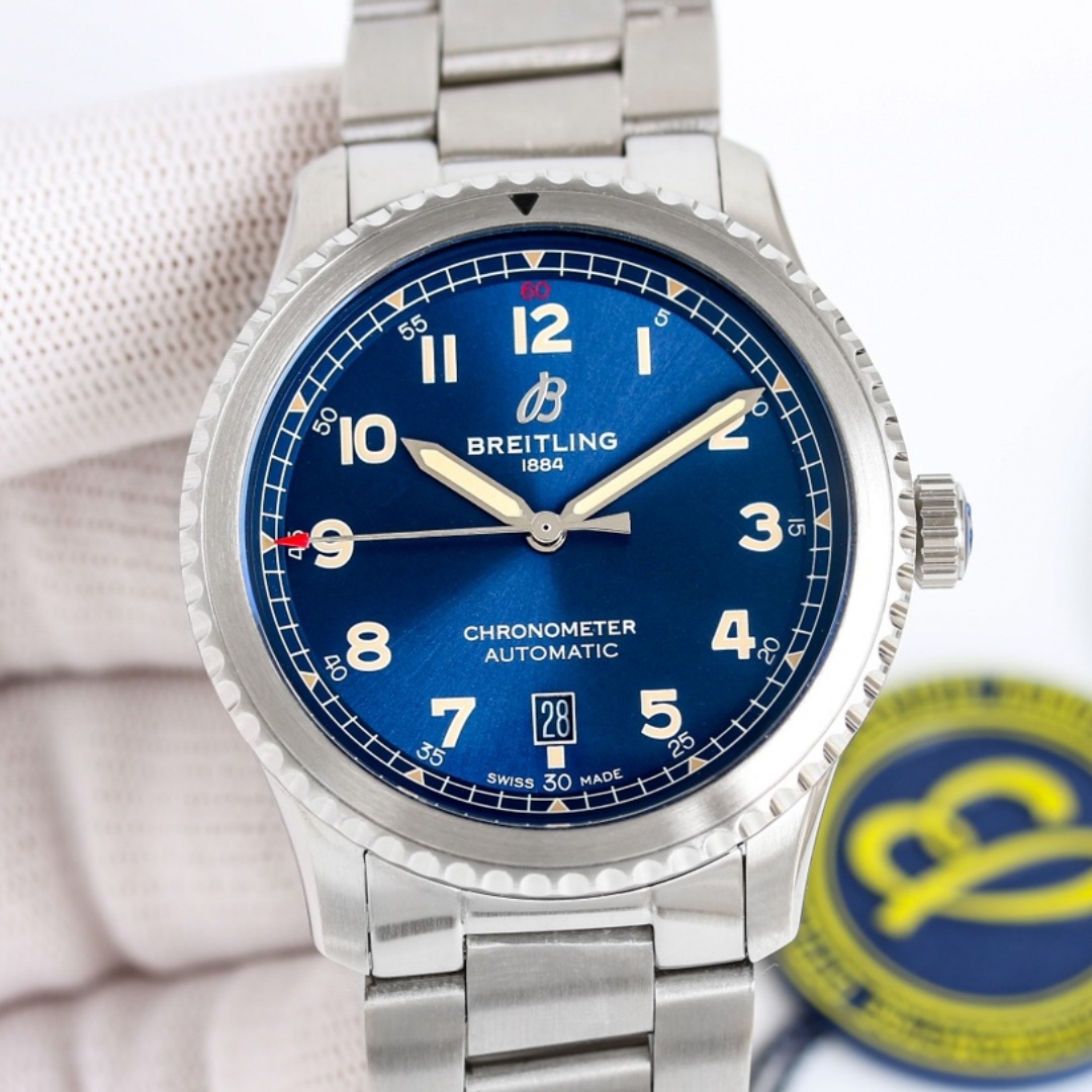 Breitling Classic AVI A17315101C1A1 BLS Factory Date Display Replica Watch - Best Quality Replica Watches UK Swiss Watch Brands 1:1 Replica Fake Watch