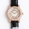 Chopard Happy Sport 274891-5009 GR Factory Rose gold with diamonds Replica Watch - Best Quality Replica Watches UK Swiss Watch Brands 1:1 Replica Fake Watch