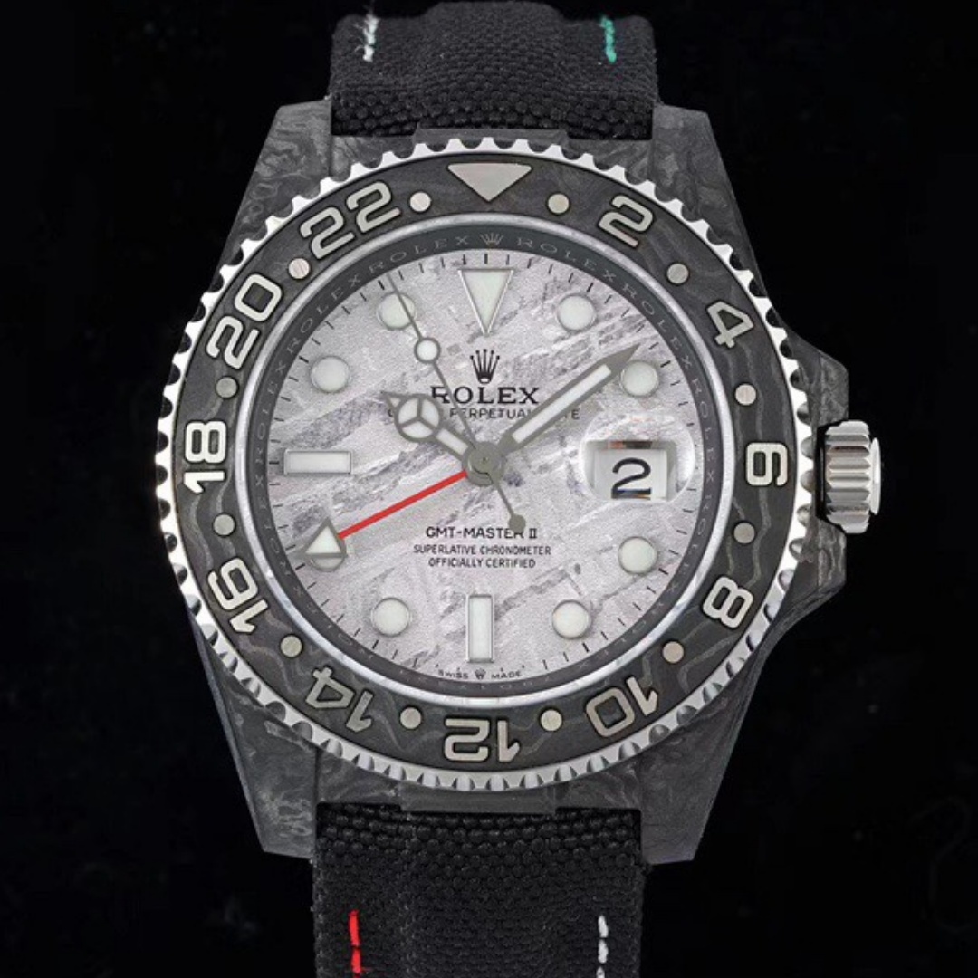 Rolex GMT Master DIW Factory V2 One-Piece Carbon Fiber Buckle Replica Watch - Best Quality Replica Watches UK Swiss Watch Brands 1:1 Replica Fake Watch
