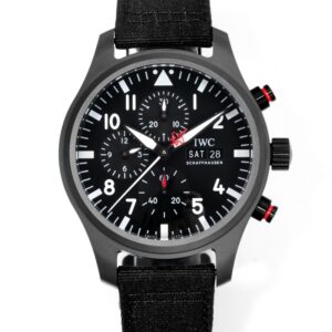 IWC Pilot IW389104 Ceramic case Week display Replica Watch - Best Quality Replica Watches UK Swiss Watch Brands 1:1 Replica Fake Watch