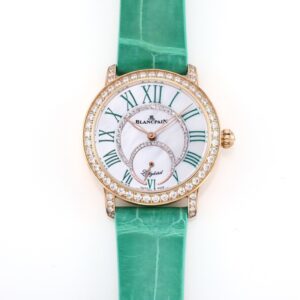 Blancpain Ladybird 3661A-2954-55B V+ Factory Diamond-set bezel Replica Watch - %%sitename%%