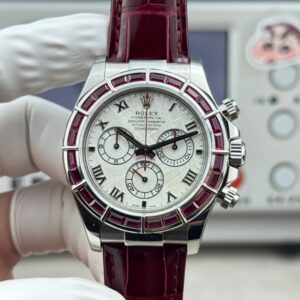 Rolex Cosmograph Daytona 116589 SALV PPM Factory Alligator strap Replica Watch - %%sitename%%
