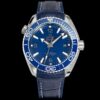 Omega Seamaster 215.33.44.21.03.001 TVS Factory Alligator leather strap Replica Watch - %%sitename%%